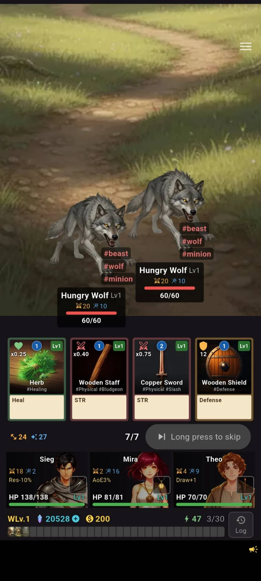 Myriad Saga - Our AI Card RPG screenshot