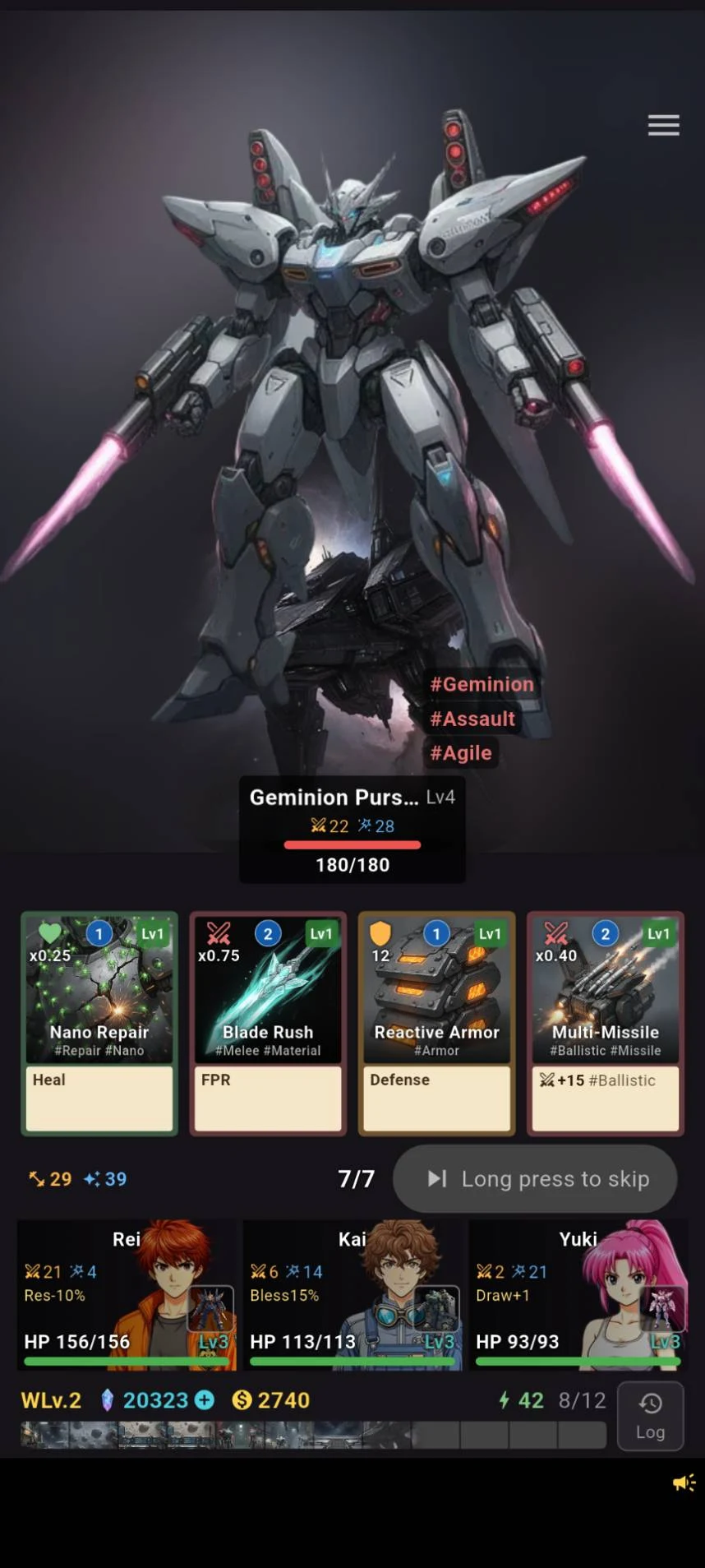 Myriad Saga - Our AI Card RPG screenshot
