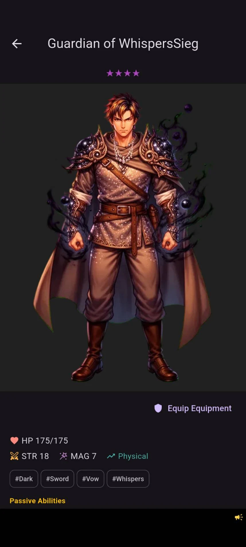 Myriad Saga - Our AI Card RPG screenshot